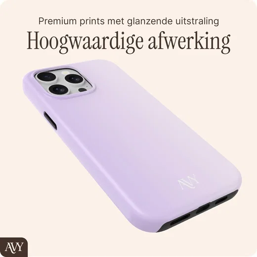 AVY Apple iPhone 14 Pro Hoesje MagSafe Back Cover Lavender Glow afbeelding 10