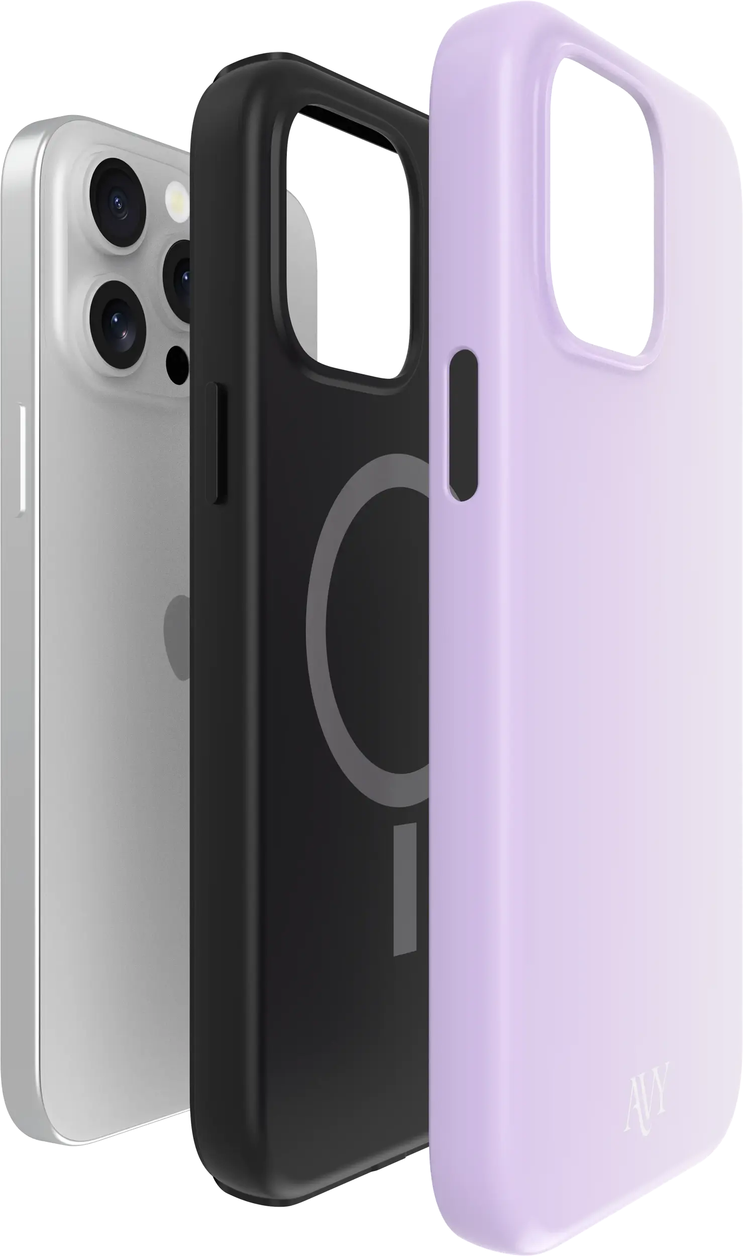 AVY Apple iPhone 14 Pro Hoesje MagSafe Back Cover Lavender Glow afbeelding 13