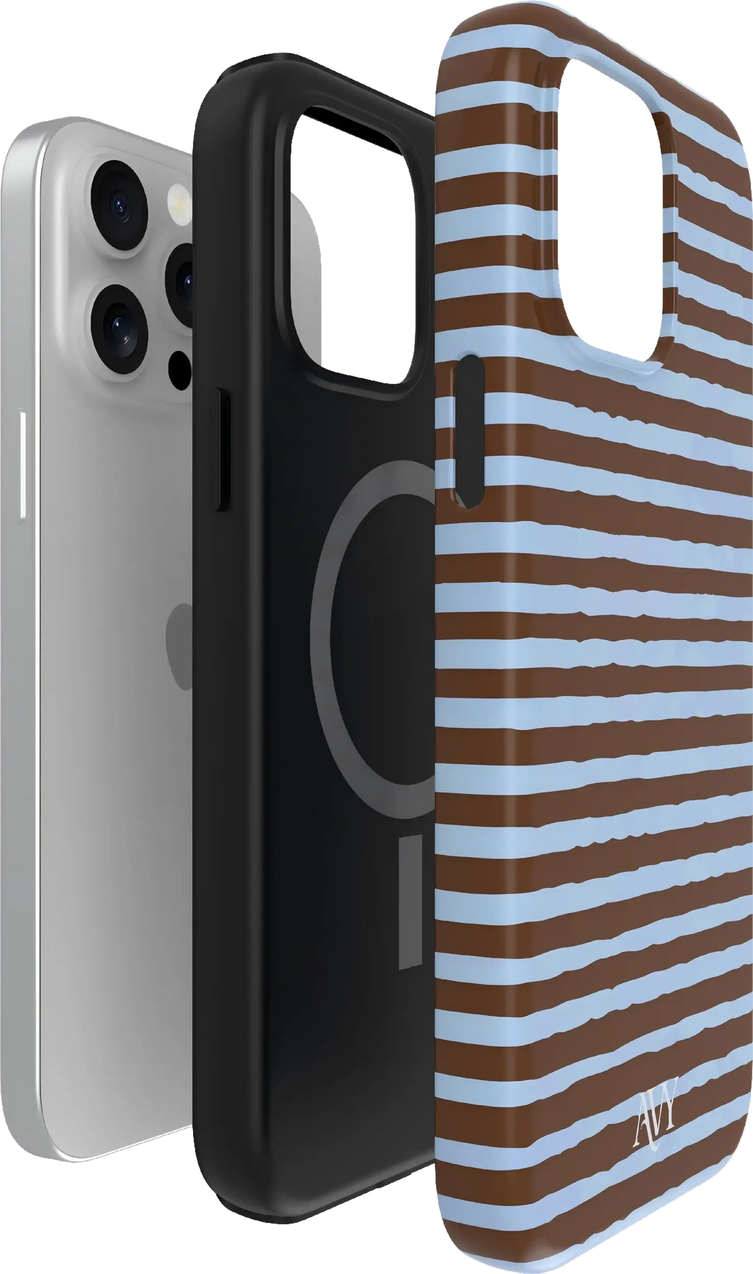 AVY Apple iPhone 14 Pro Max Hoesje MagSafe Back Cover Ocean Latte afbeelding 13