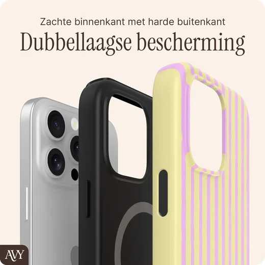 AVY Apple iPhone 13 Pro Hoesje MagSafe Back Cover Pink Lemonade afbeelding 6