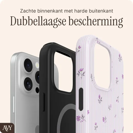 AVY Apple iPhone 13 Pro Hoesje MagSafe Back Cover Lila Dream afbeelding 6