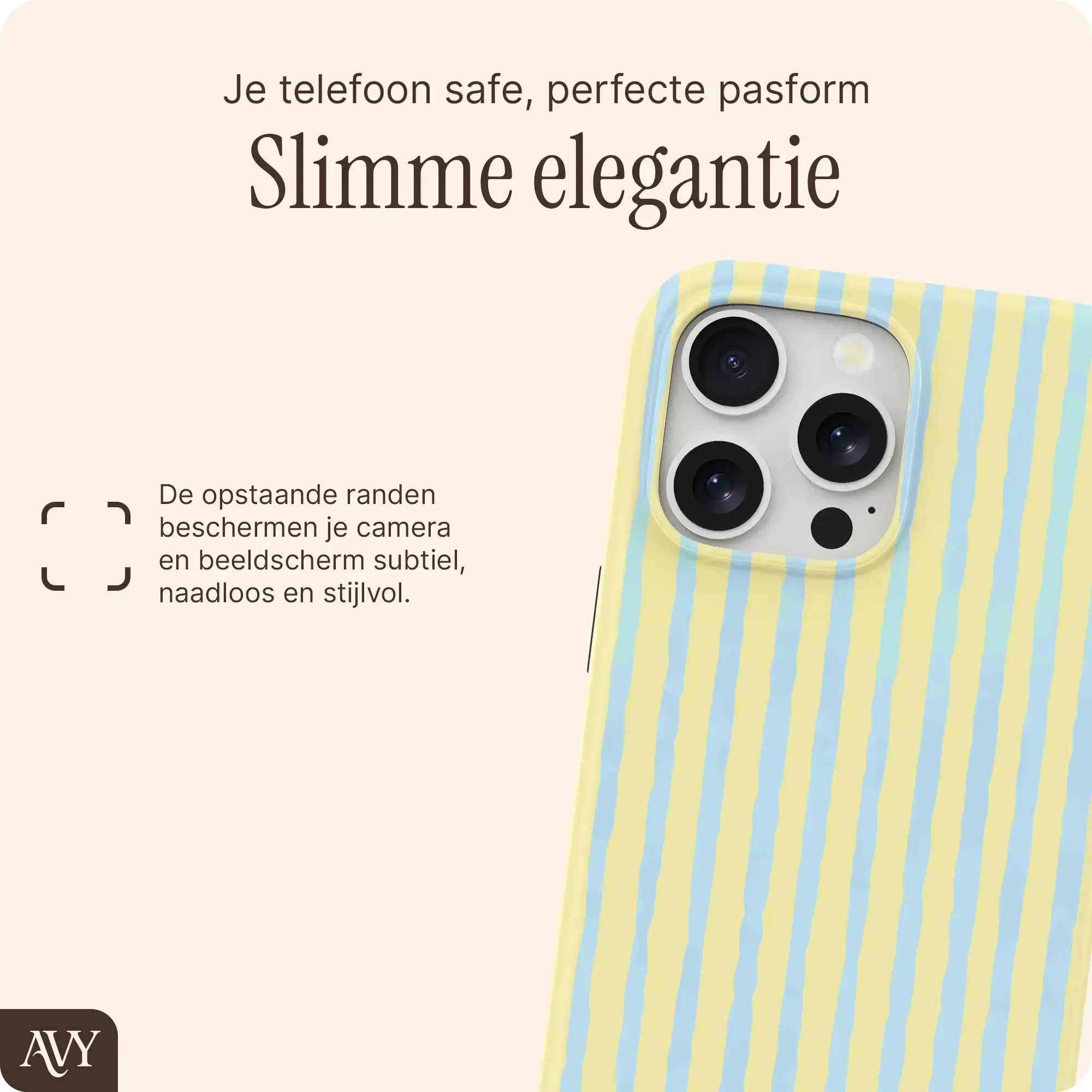 AVY Apple iPhone 13 Pro Max Hoesje MagSafe Back Cover Lemon Sky afbeelding 9