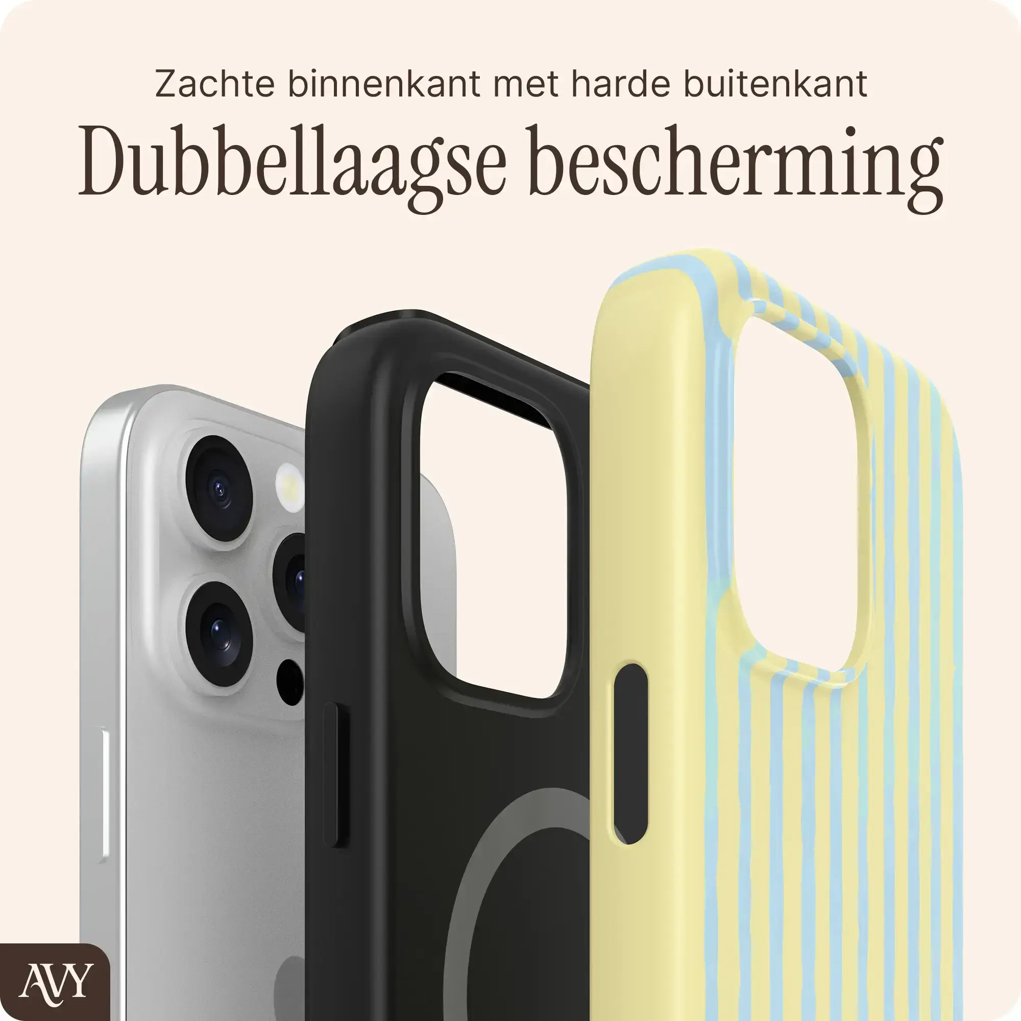 AVY Apple iPhone 13 Pro Max Hoesje MagSafe Back Cover Lemon Sky afbeelding 6