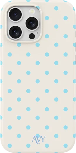 AVY Apple iPhone 13 Pro Max Hoesje MagSafe Back Cover Riviera Dots afbeelding 1