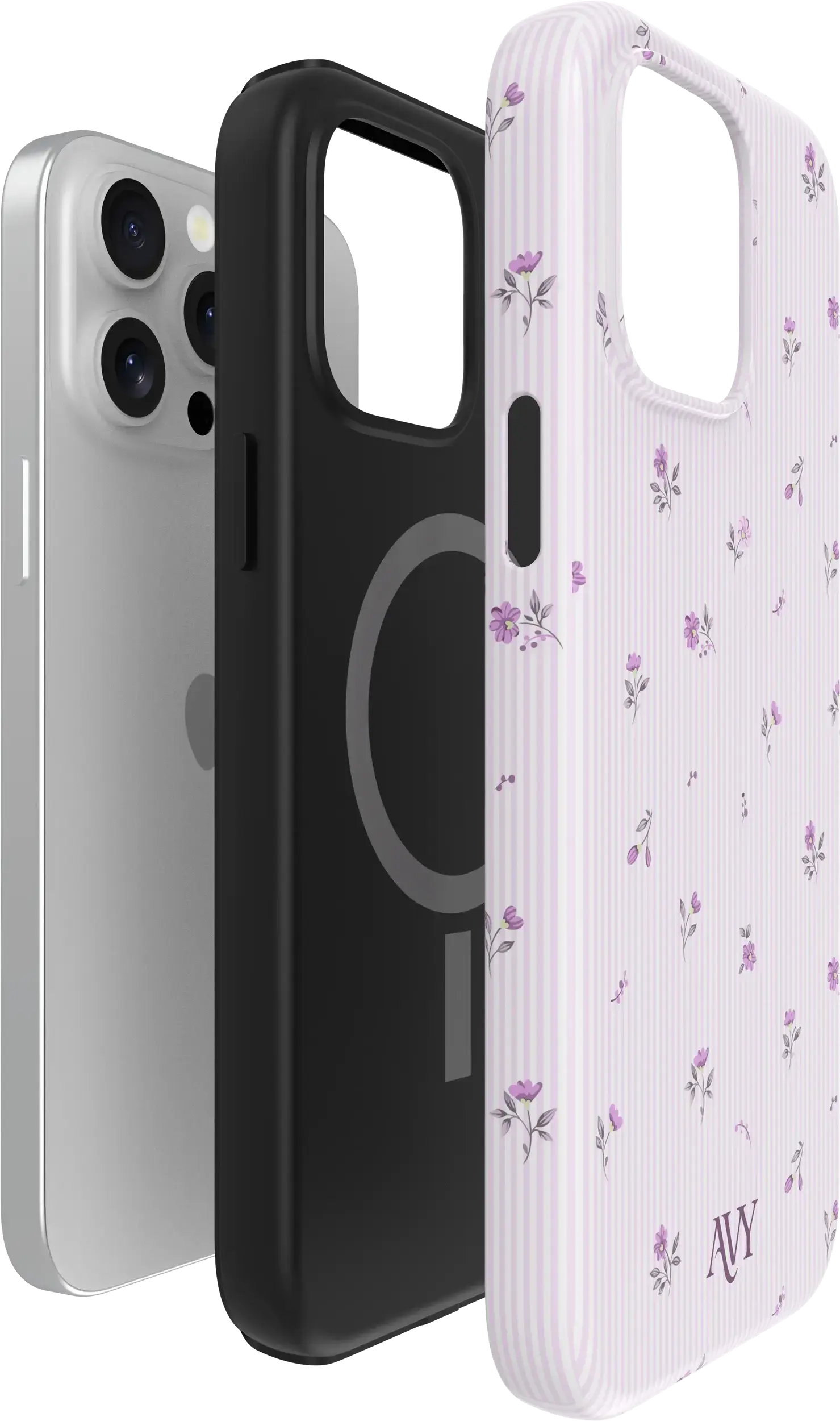 AVY Apple iPhone 13 Pro Max Hoesje MagSafe Back Cover Lila Dream afbeelding 14