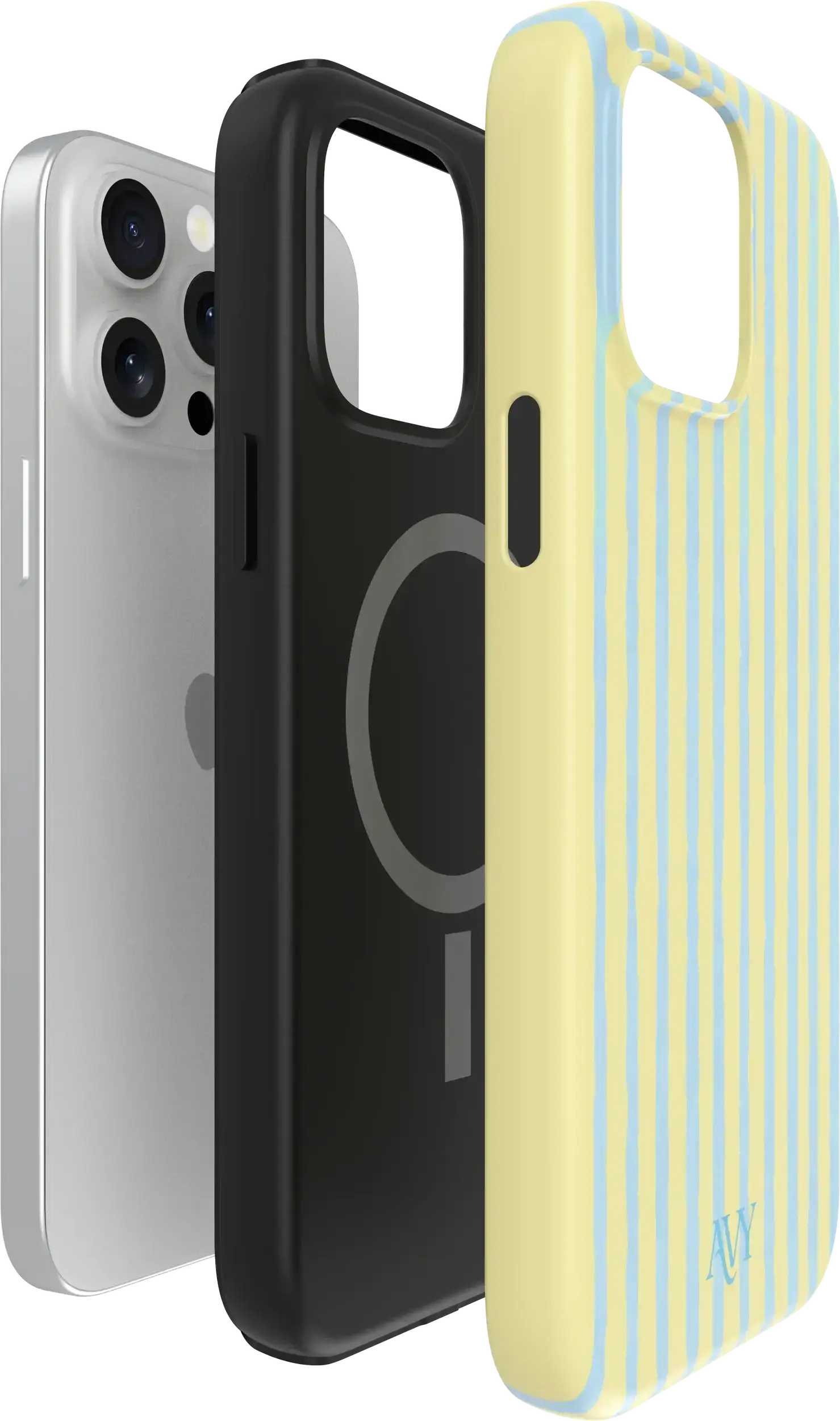 AVY Apple iPhone 12 / 12 Pro Hoesje MagSafe Back Cover Lemon Sky afbeelding 13
