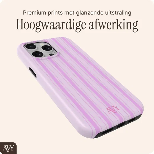 AVY Apple iPhone 12 / 12 Pro Hoesje MagSafe Back Cover Pink Horizon afbeelding 10