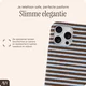 AVY Apple iPhone 12 / 12 Pro Hoesje MagSafe Back Cover Ocean Latte afbeelding 9