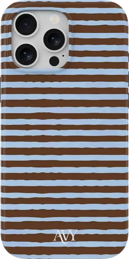 AVY Apple iPhone 12 / 12 Pro Hoesje MagSafe Back Cover Ocean Latte afbeelding 1