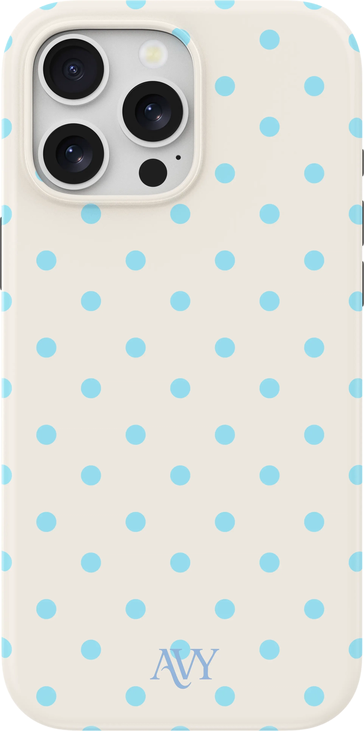 AVY Apple iPhone 12 / 12 Pro Hoesje MagSafe Back Cover Riviera Dots afbeelding 1