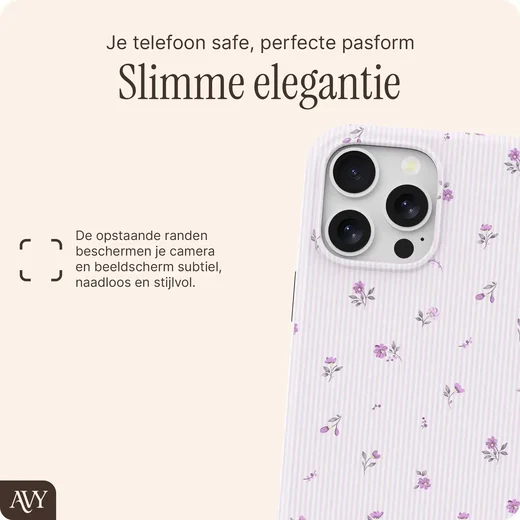 AVY Apple iPhone 12 / 12 Pro Hoesje MagSafe Back Cover Lila Dream afbeelding 9
