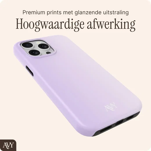 AVY Apple iPhone 12 / 12 Pro Hoesje MagSafe Back Cover Lavender Glow afbeelding 10