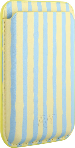 AVY Magnetische Wallet MagSafe Kaarthouder / Pasjeshouder Lemon Sky afbeelding 11