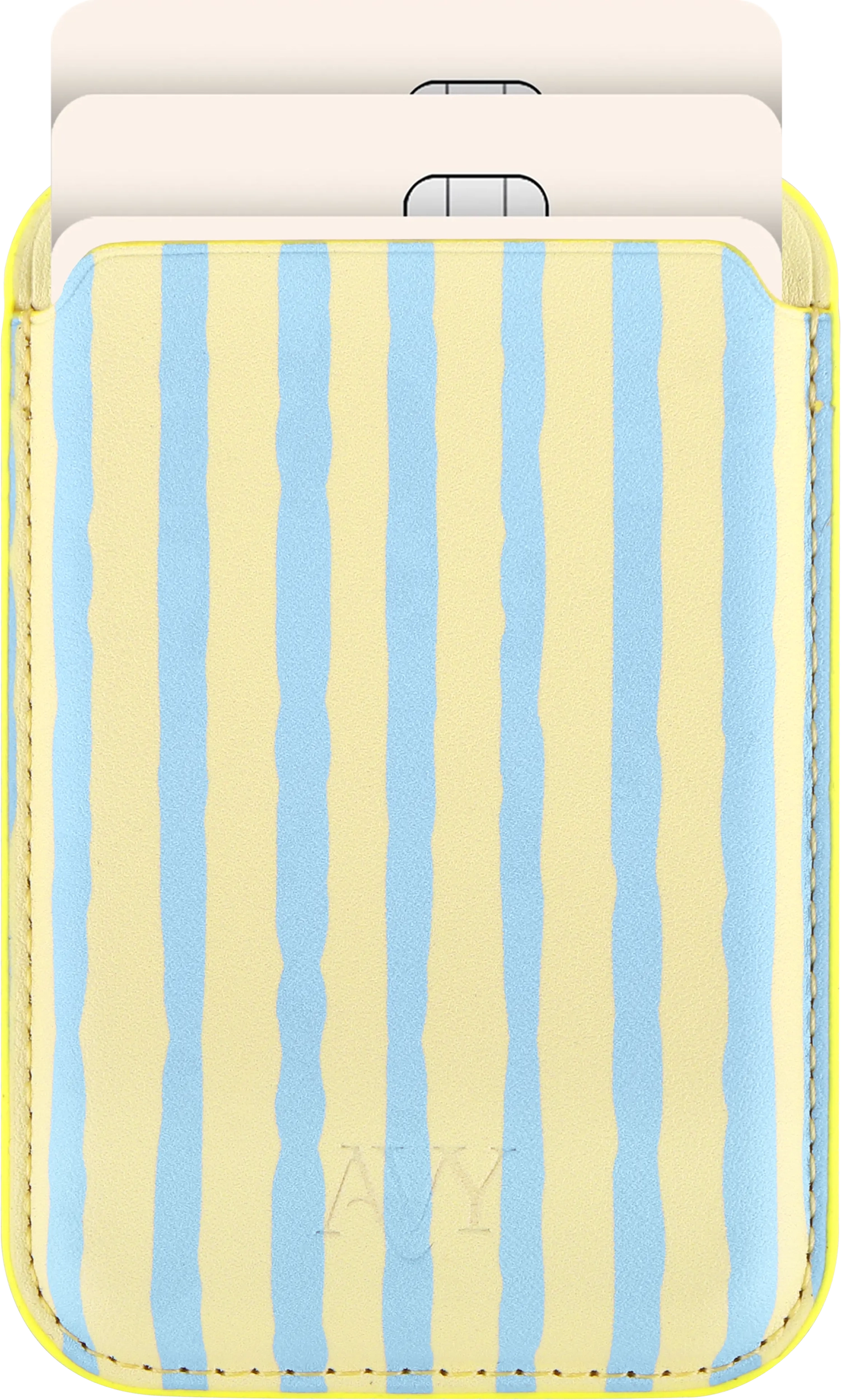 AVY Magnetische Wallet MagSafe Kaarthouder / Pasjeshouder Lemon Sky afbeelding 1