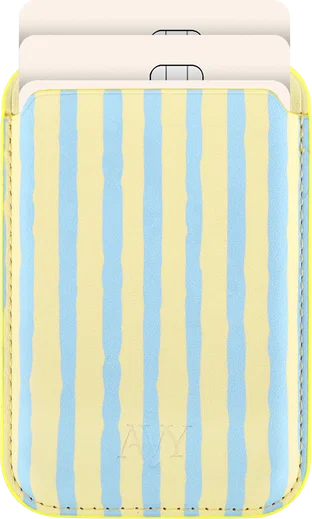 AVY Magnetische Wallet MagSafe Kaarthouder / Pasjeshouder Lemon Sky afbeelding 1