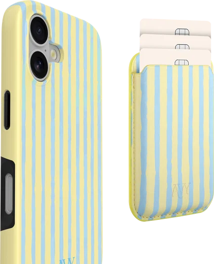 AVY Magnetische Wallet MagSafe Kaarthouder / Pasjeshouder Lemon Sky afbeelding 7