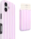 AVY Magnetische Wallet MagSafe Kaarthouder / Pasjeshouder Pink Horizon afbeelding 10