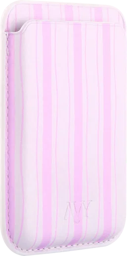 AVY Magnetische Wallet MagSafe Kaarthouder / Pasjeshouder Pink Horizon afbeelding 9