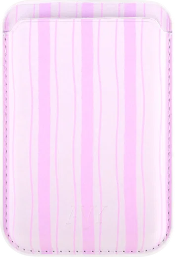 AVY Magnetische Wallet MagSafe Kaarthouder / Pasjeshouder Pink Horizon afbeelding 6