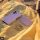 AVY Magnetische Wallet MagSafe Kaarthouder / Pasjeshouder Pink Horizon afbeelding 2