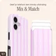 AVY Magnetische Wallet MagSafe Kaarthouder / Pasjeshouder Pink Horizon afbeelding 5