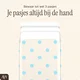 AVY Magnetische Wallet MagSafe Kaarthouder / Pasjeshouder Riviera Dots afbeelding 4