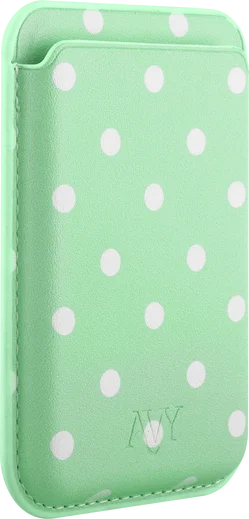 AVY Magnetische Wallet MagSafe Kaarthouder / Pasjeshouder Mint Breeze afbeelding 5