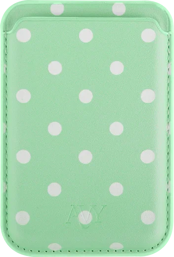 AVY Magnetische Wallet MagSafe Kaarthouder / Pasjeshouder Mint Breeze afbeelding 8