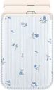 AVY Magnetische Wallet MagSafe Kaarthouder / Pasjeshouder Sky Blossom