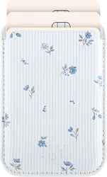 AVY Magnetische Wallet MagSafe Kaarthouder / Pasjeshouder Sky Blossom afbeelding