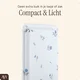 AVY Magnetische Wallet MagSafe Kaarthouder / Pasjeshouder Sky Blossom afbeelding 3