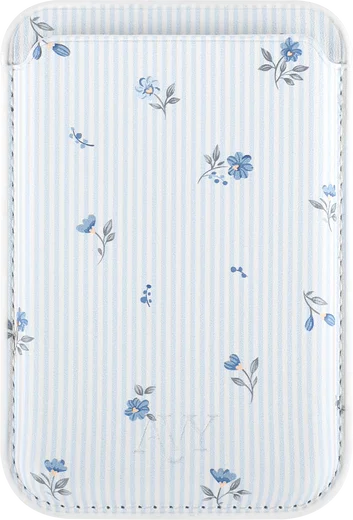 AVY Magnetische Wallet MagSafe Kaarthouder / Pasjeshouder Sky Blossom afbeelding 6