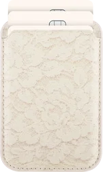 AVY Magnetische Wallet MagSafe Kaarthouder / Pasjeshouder Vintage Lace afbeelding