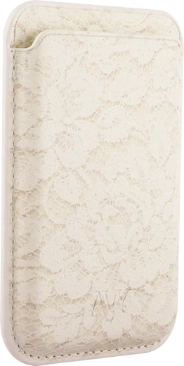 AVY Magnetische Wallet MagSafe Kaarthouder / Pasjeshouder Vintage Lace afbeelding 9