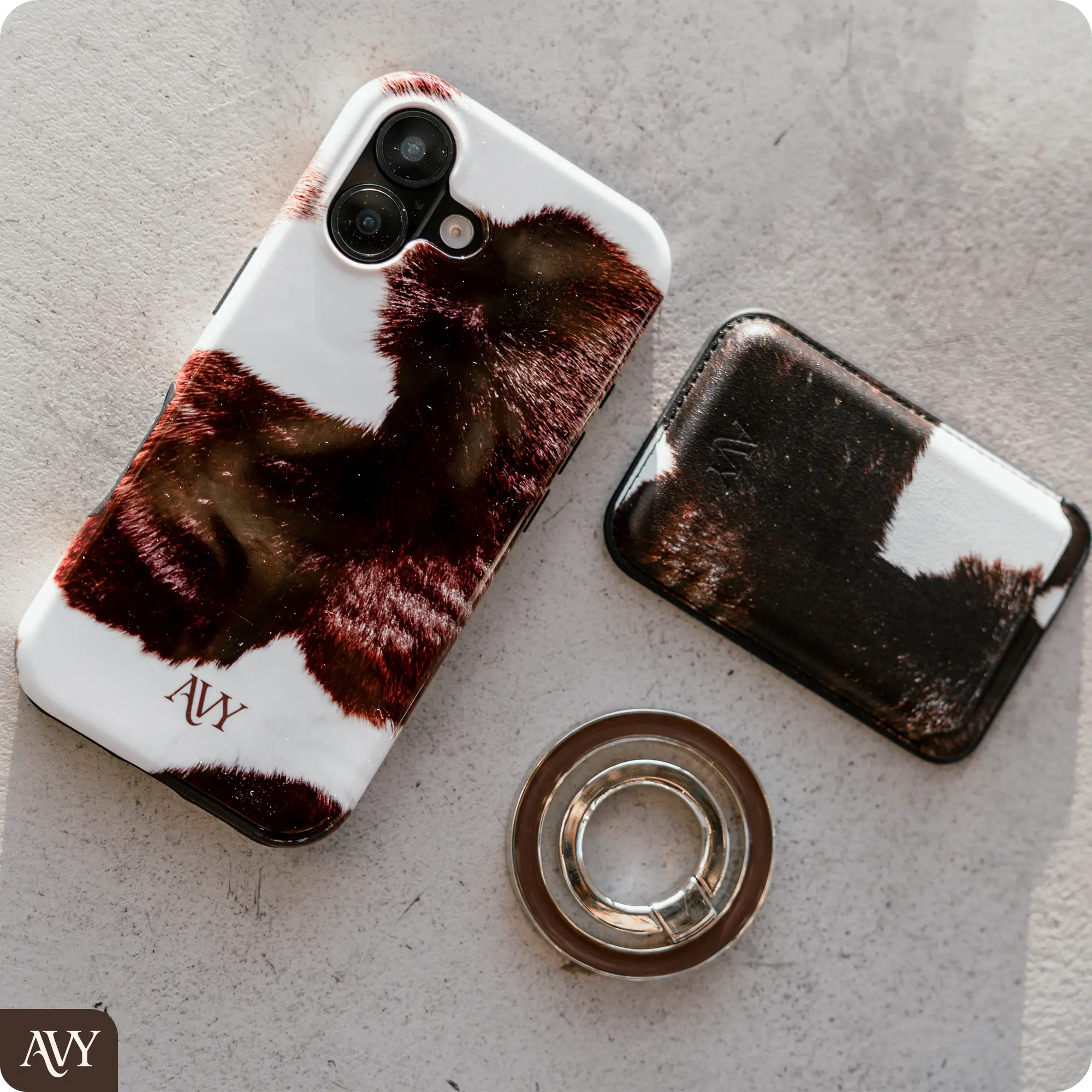 AVY Magnetische Wallet MagSafe Kaarthouder / Pasjeshouder Rodeo Muse afbeelding 3