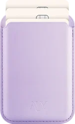 AVY Magnetische Wallet MagSafe Kaarthouder / Pasjeshouder Lavender Glow afbeelding