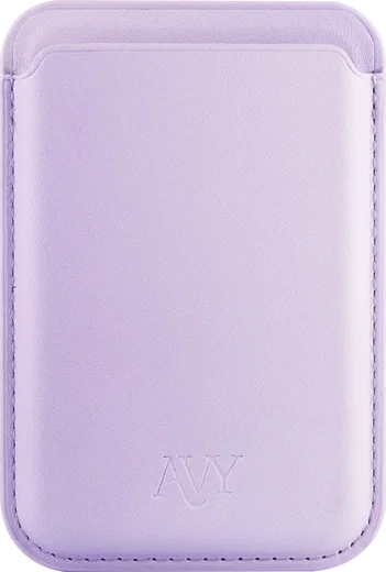 AVY Magnetische Wallet MagSafe Kaarthouder / Pasjeshouder Lavender Glow afbeelding 6