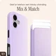 AVY Magnetische Wallet MagSafe Kaarthouder / Pasjeshouder Lavender Glow afbeelding 5
