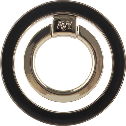 AVY Stand MagSafe Ring Stand / Vinger Houder Zwart afbeelding 1