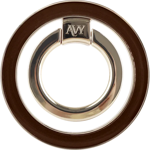 AVY Stand MagSafe Ring Stand / Vinger Houder Bruin afbeelding 1