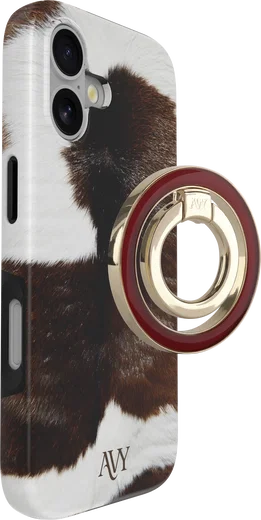 AVY Stand MagSafe Ring Stand / Vinger Houder Burgundy afbeelding 8