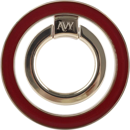 AVY Stand MagSafe Ring Stand / Vinger Houder Burgundy afbeelding 1