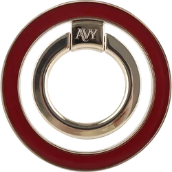AVY Stand MagSafe Ring Stand / Vinger Houder Burgundy afbeelding