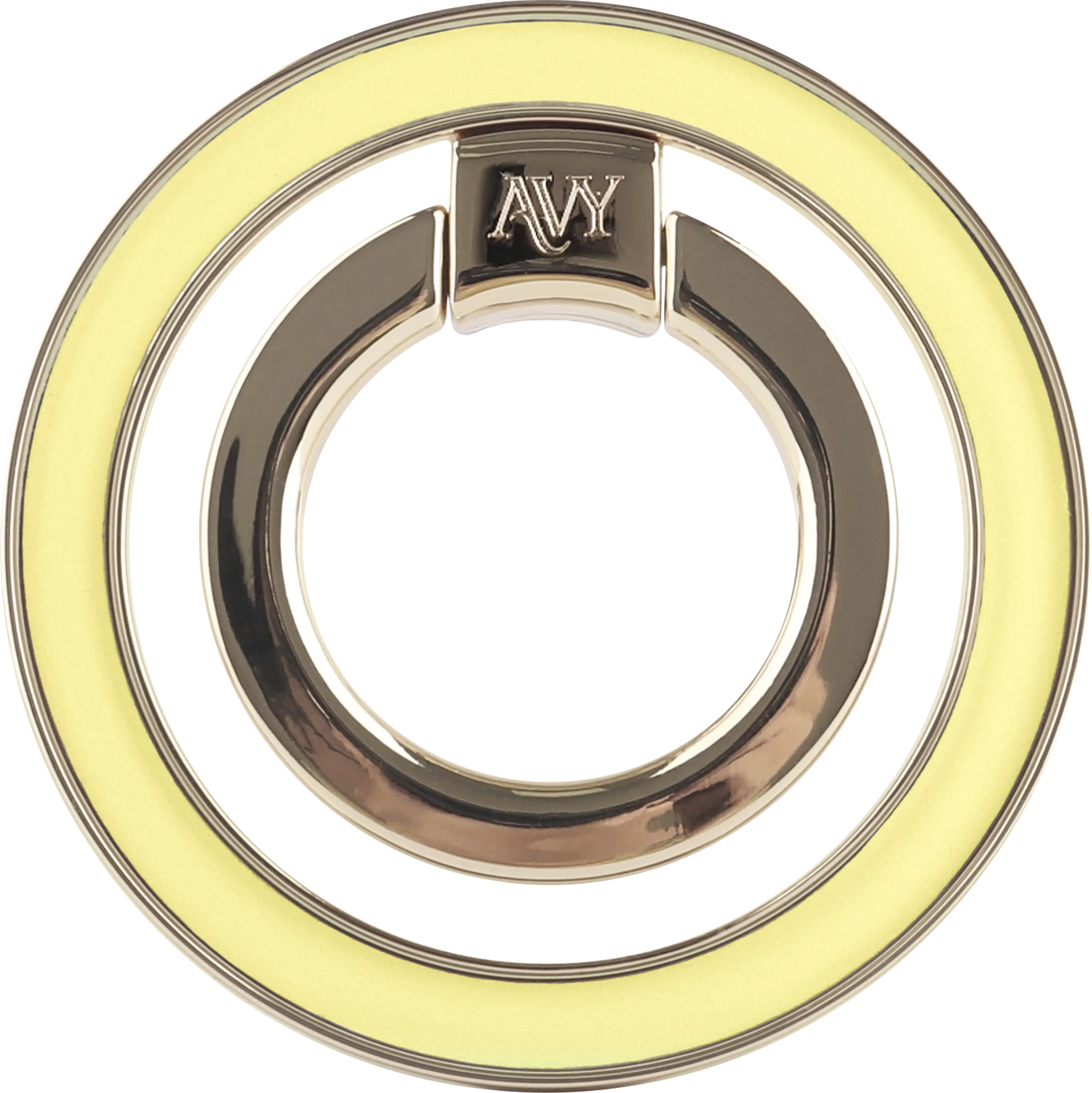 AVY Stand MagSafe Ring Stand / Vinger Houder Geel afbeelding 1