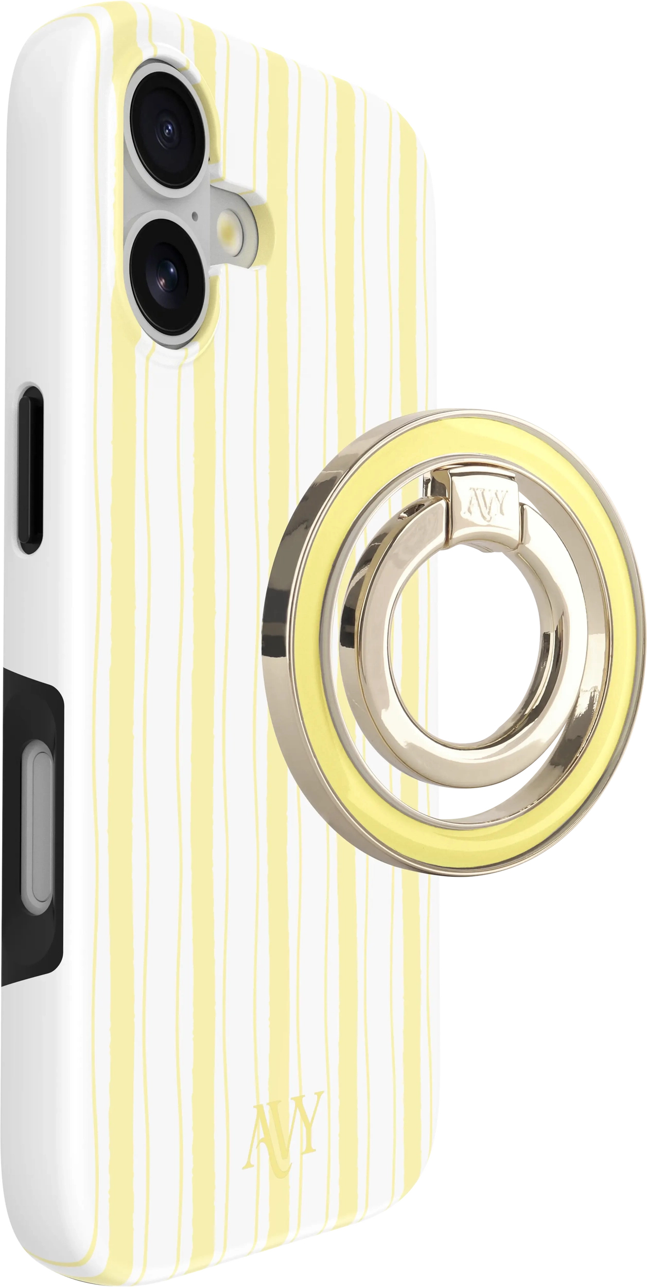 AVY Stand MagSafe Ring Stand / Vinger Houder Geel afbeelding 6
