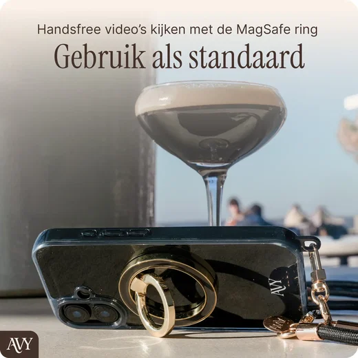 AVY Stand MagSafe Ring Stand / Vinger Houder Matcha afbeelding 5