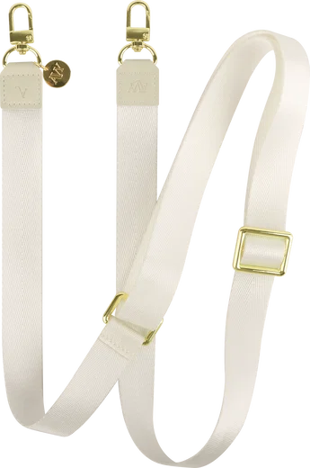 AVY Verstelbaar Nylon Crossbody Telefoonkoord (130CM) Beige afbeelding 1