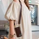 AVY Verstelbaar Nylon Crossbody Telefoonkoord (130CM) Brown afbeelding 2