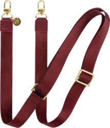 AVY Verstelbaar Nylon Crossbody Telefoonkoord (130CM) Burgundy afbeelding