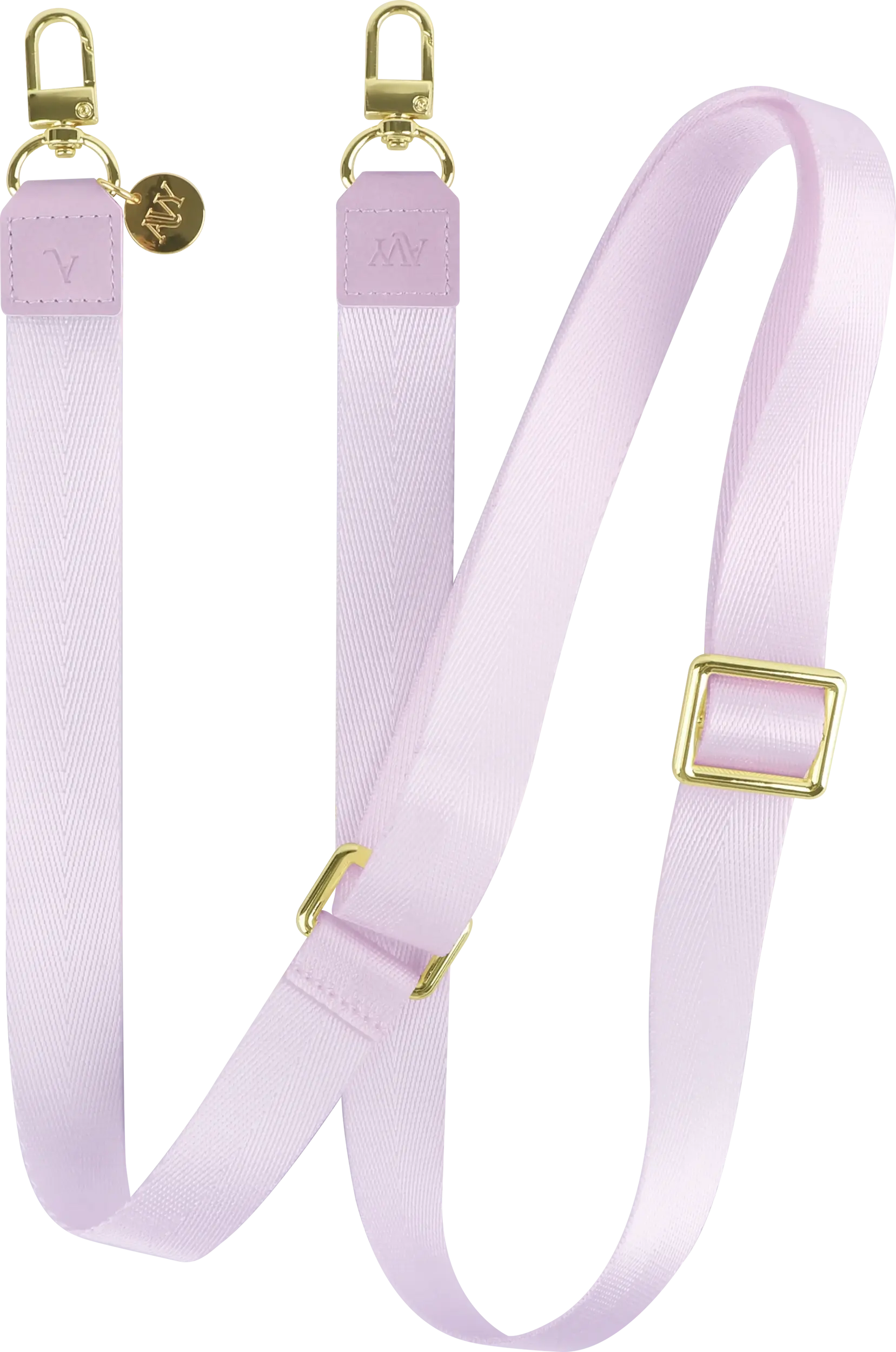 AVY Verstelbaar Nylon Crossbody Telefoonkoord (130CM) Pink afbeelding 1